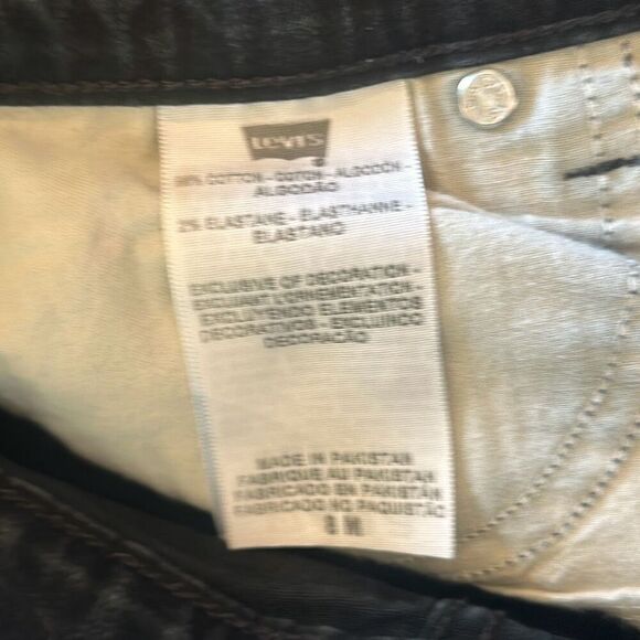 Levi’s Women’s Jeans Perfectly Slimming Bootcut 512 Black Jeans size 8 - Picture 9 of 10